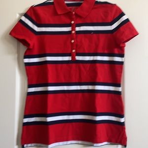 NWOT Tommy Hilfiger Women’s Striped Classic Fit Logo Polo